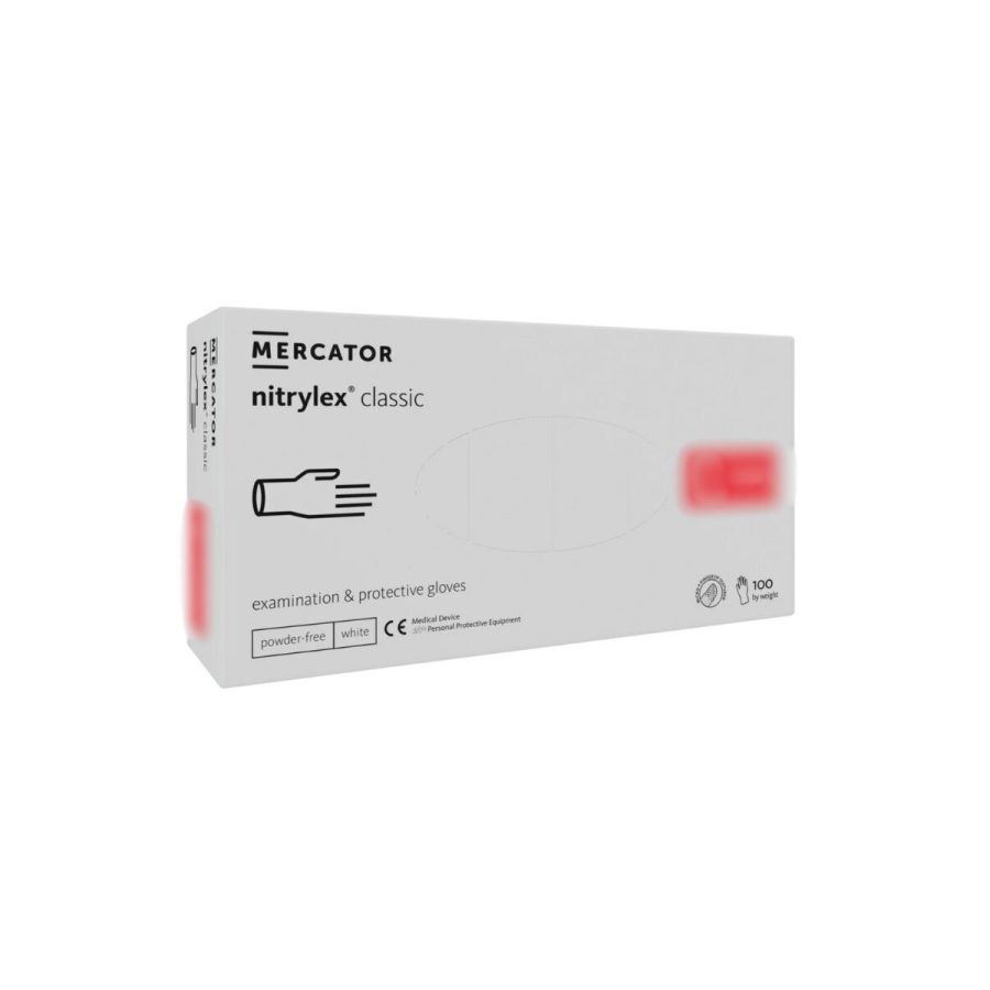 Balti nitrylex classic Nitrila cimdi, bez pūdera N100
