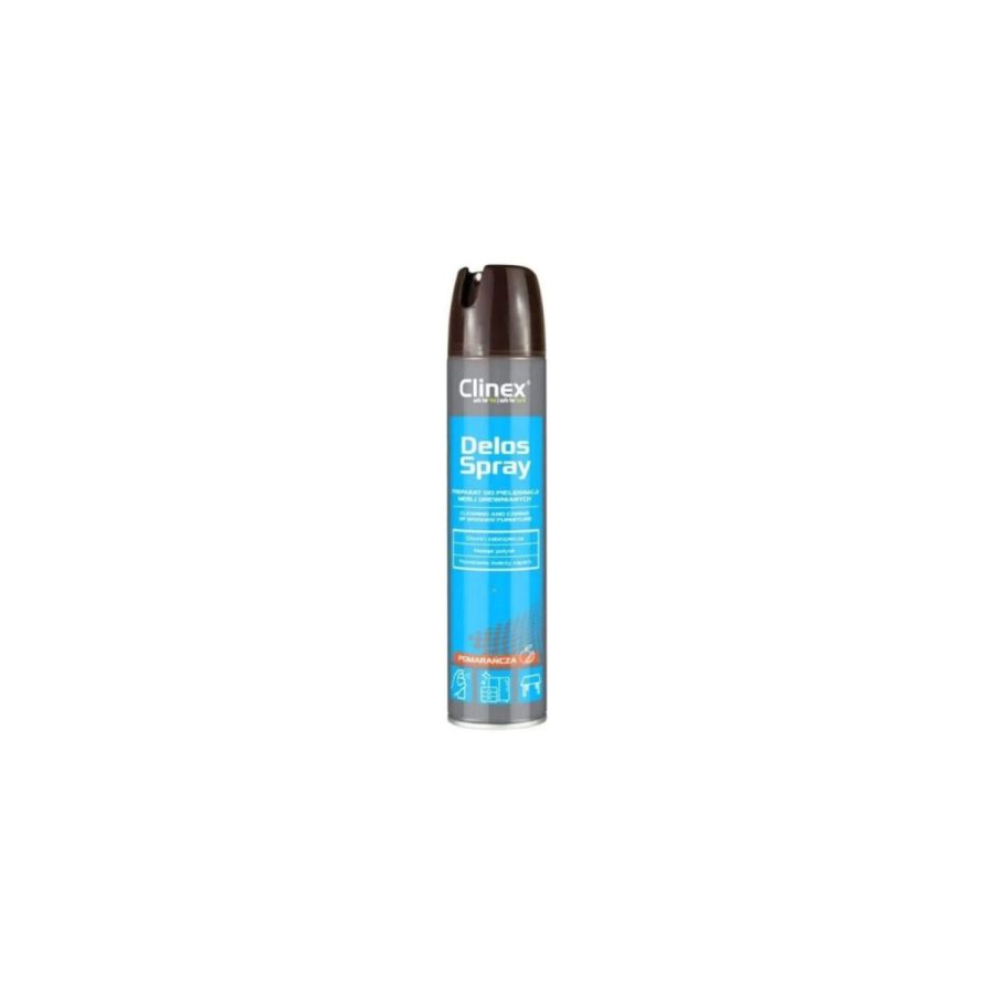 Koka virsmu tīrīšanas un kopšanas līdzeklis CLINEX DELOS SPRAY 300ml Koka virsmu tīrīšanas un kopšanas līdzeklis CLINEX DELOS SPRAY 300ml