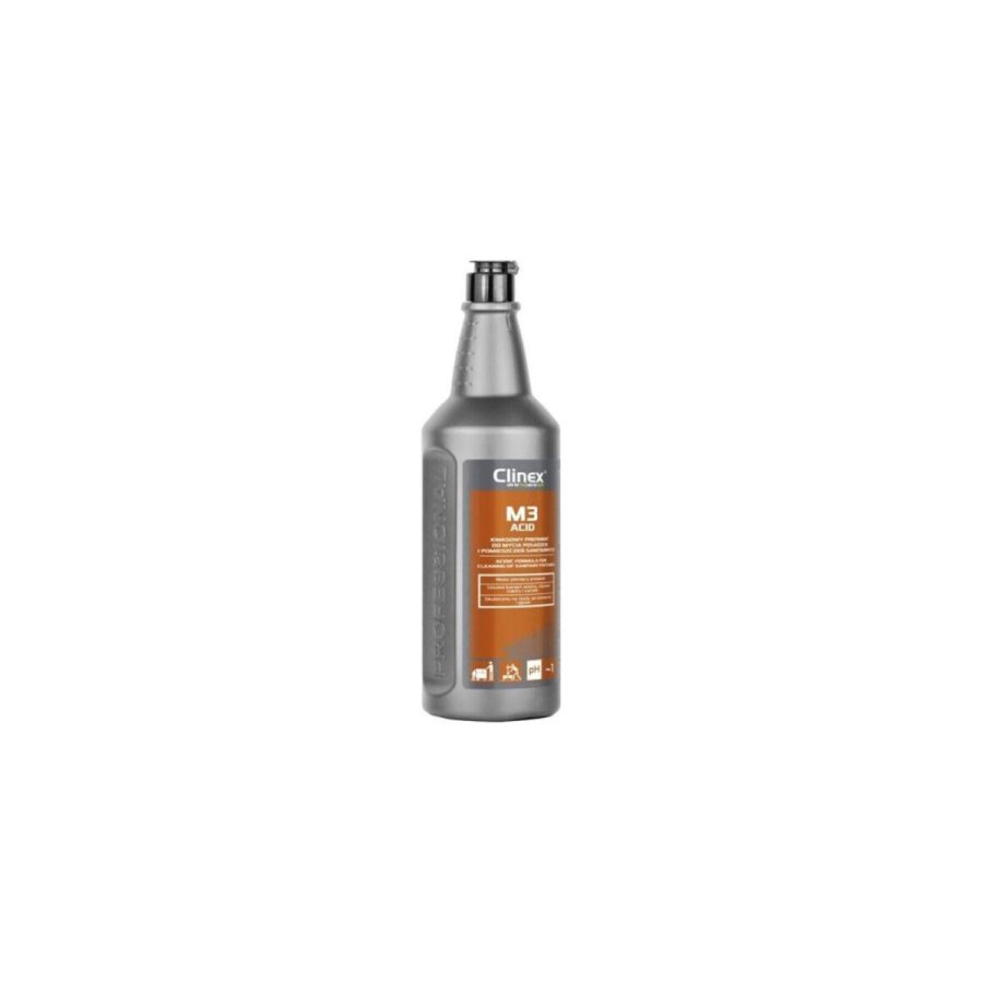 CLINEX M3 ACID 1000 ml Skābi saturošs grīdu un virsmu mazgāšanas līdzeklis CLINEX M3 ACID 1000 ml Skābi saturošs grīdu un virsmu mazgāšanas līdzeklis