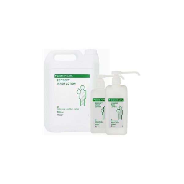 ECOSOFT WASH LOTION Sensitive — maigas šķidrās ziepes jutīgai ādai