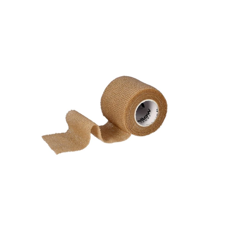 Elastīgā saite yellowBAND, pašpielīpošs pārsējs, bēšs, 5 cm × 4,5 m