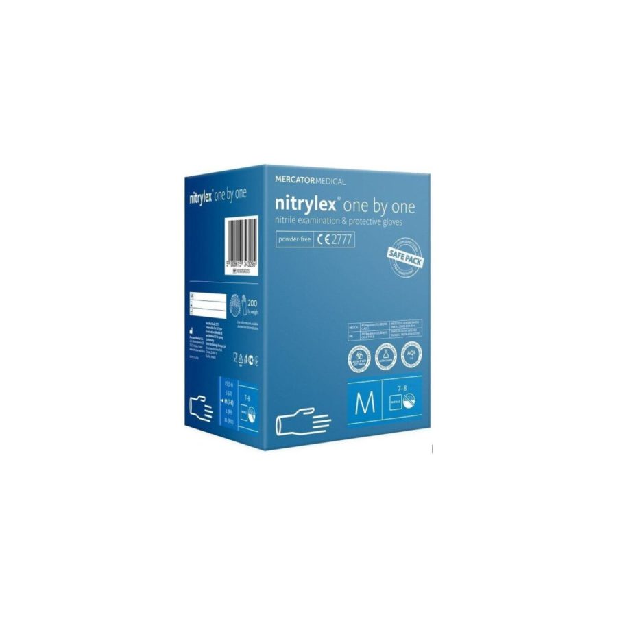 nitrylex one by one N200 — zili nitrila cimdi SAFE PACK padevei nitrylex one by one N200 — zili nitrila cimdi SAFE PACK padevei