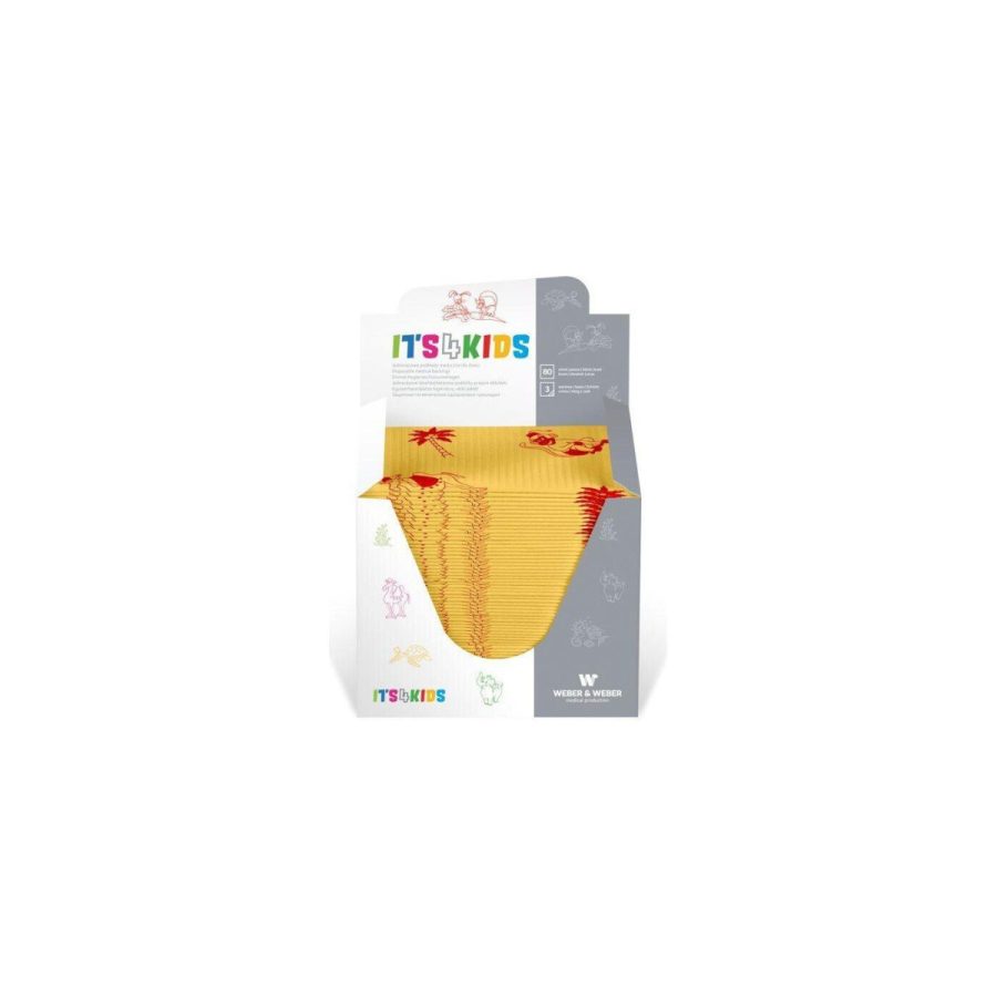 IT'S4KIDS 33 × 48 cm — bērnu higiēnas pārklājs loksnēs ar zīmējumiem IT'S4KIDS 33 × 48 cm — bērnu higiēnas pārklājs loksnēs ar zīmējumiem