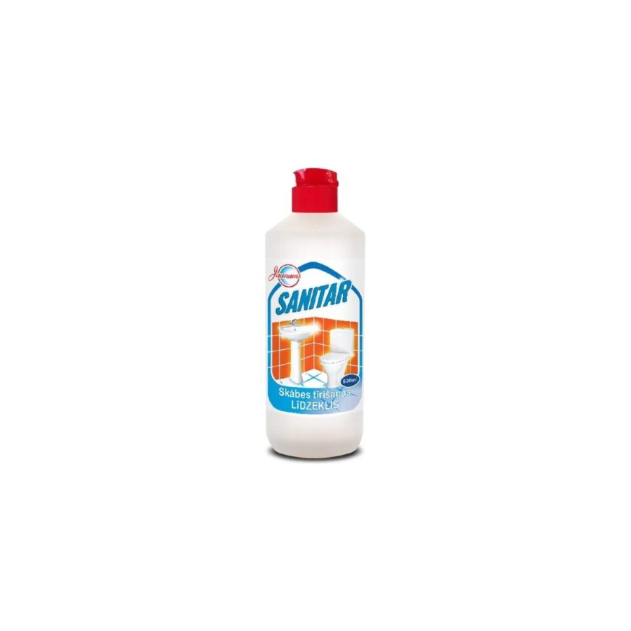 Skābs tīrīšanas un dezinfekcijas līdzeklis SANITAR, 500 ml Skābs tīrīšanas un dezinfekcijas līdzeklis SANITAR, 500 ml